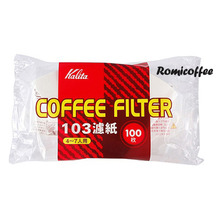 [칼리타] 커피 필터 5~6인용 백색 (103)
